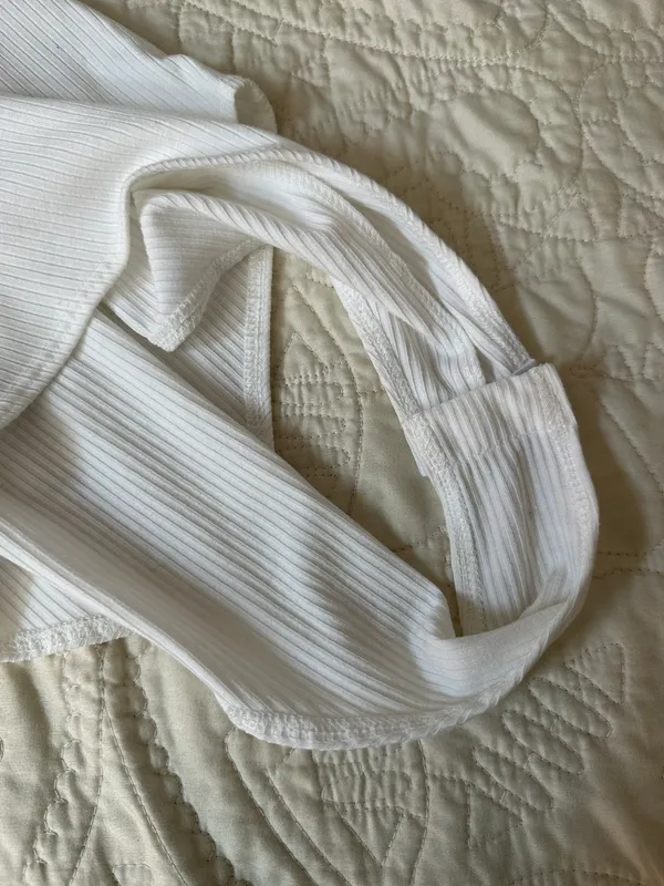 Vestique Ribbed Bodysuit - Image 4