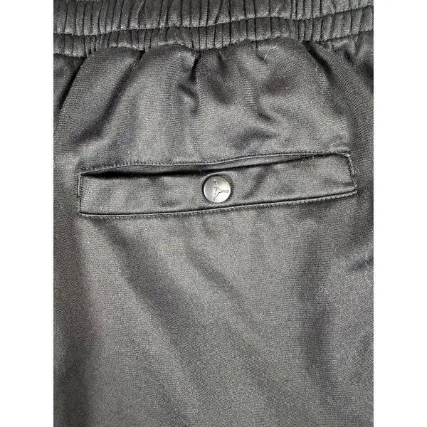 Air Jordan Track Pants Mens XXL Athletic Black White Stripe Ankle Zip Baggy Wide - Image 8
