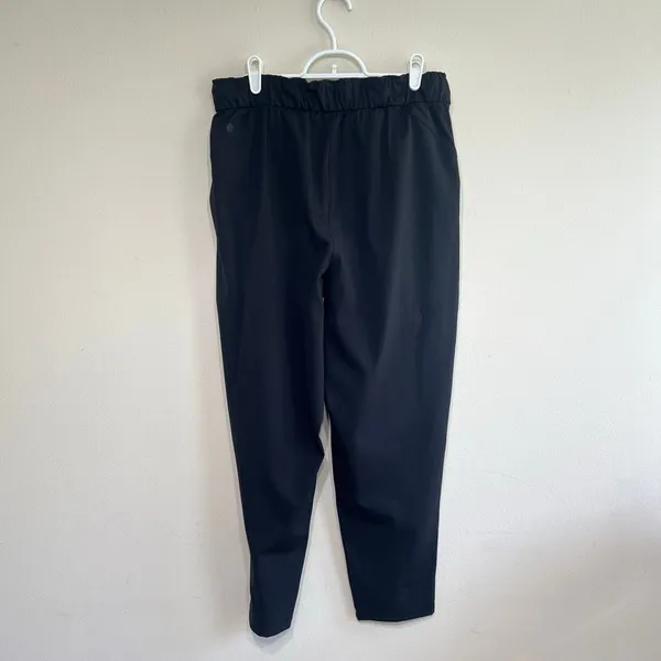 Lululemon Keep It Moving Black Pants High Rise 10 Women - Image 6