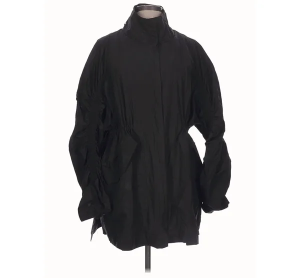 Fabletics black ruched utility jacket  - Image 4