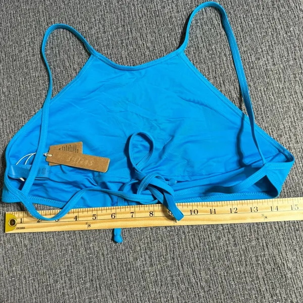 Skims Swim High Neck Bikini Top - Image 11