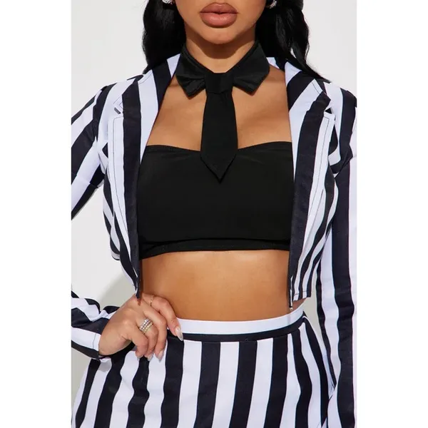 NEW Music Legs Sexy Beetlejuice Haunting Phantom Costume Size XL - Image 4