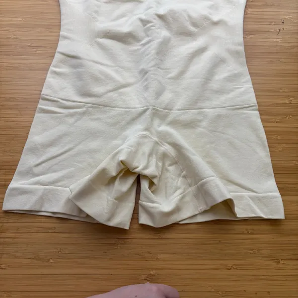 Shapermint Beige Chai Medium High Waisted Shaper Boyshort 18437 Shapewear Light - Image 5