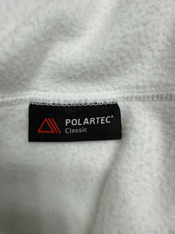 The North Face Women's Polartec White Full-Zip Hoodie - Image 4