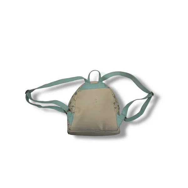 Disney Loungefly Princess Icons Mini Backpack Cream Mint Fairytale Print‎ - Image 2