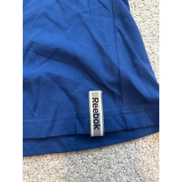 Reebok Indianapolis Colts Top Large‎ Blue Sleeveless Split Neck NFL Fan Gear - Image 3