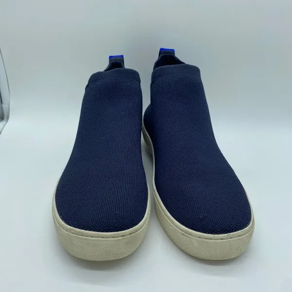 Rothy's Navy Blue Chelsea Boots Slip On Comfort Easy Nightfall Women's size 9 - Image 3