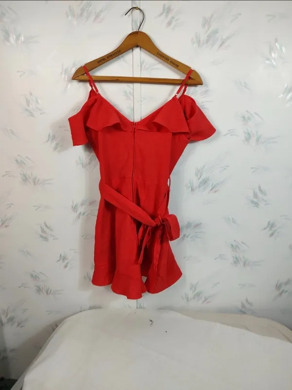 Charlotte Russe Red Romper - Image 6