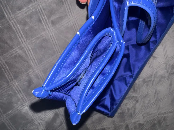 Kurt Geiger Royal Blue Quilted tote - Image 7