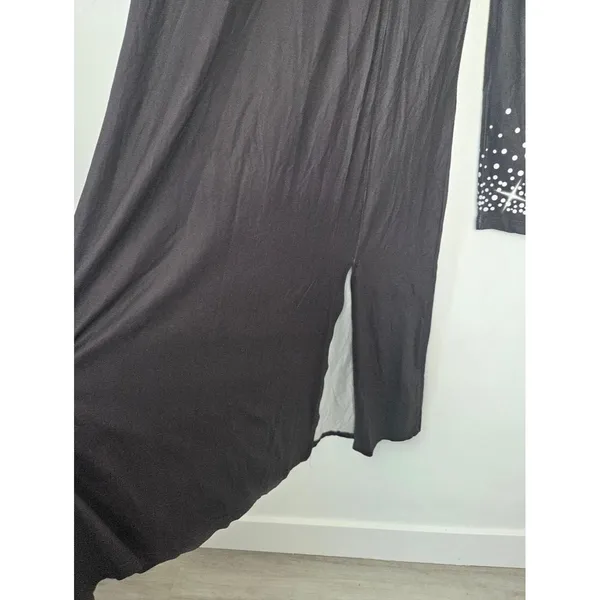NEW Sheilay Midi Dress Cold Shoulder Party Cocktail Club Date Night Celestial M - Image 4