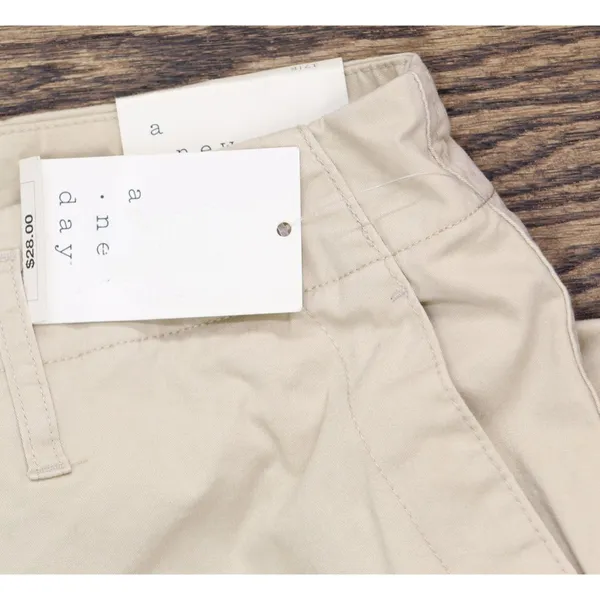 NWT A New Day Womens High-Rise Straight Ankle Chino Pants 89476958 Tan Brown 17 - Image 6