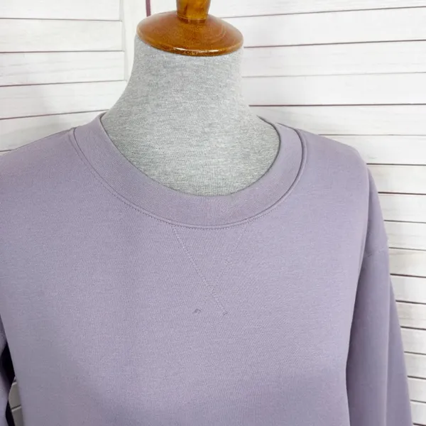 Mondetta Crew‎ Neck Front Pocket Sweatshirt Lavender Purple Medium - Image 5