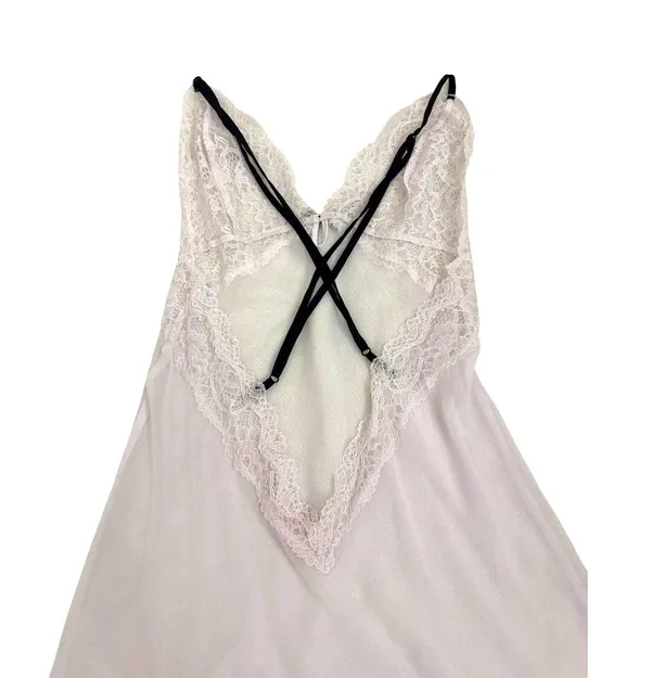Victoria's Secret Lingerie Sheer Pink Babydoll Nightgown Size Women's Small - Image 3