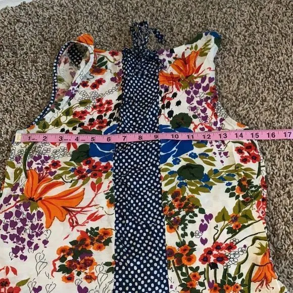 5/$30 🎈 Anthropologie Postmark women’s small cultivar floral tank top - Image 7