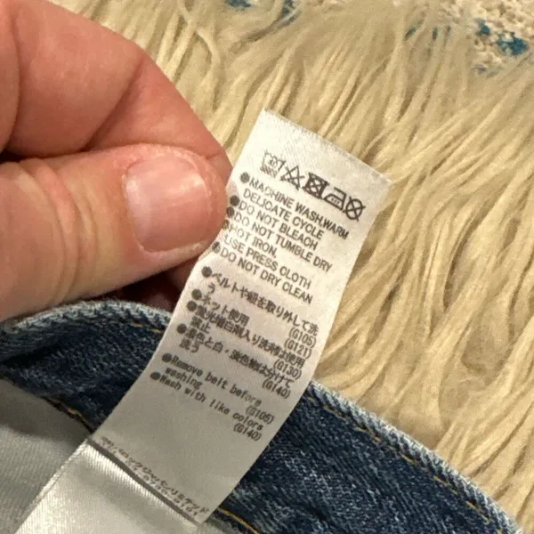 Moussy baggy knee slit Jeans size 25 - Image 4