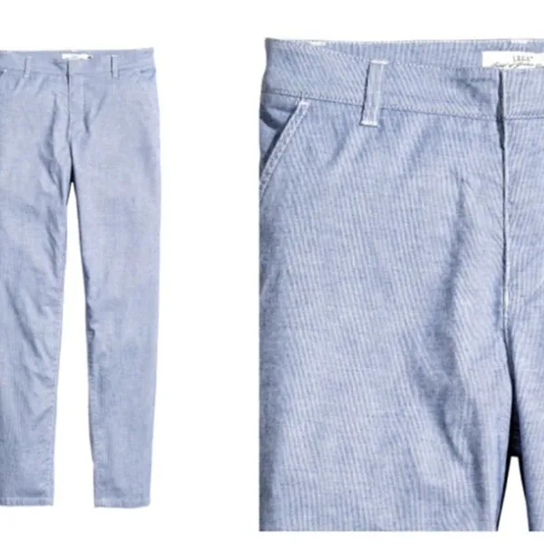 H&M ✨ High Waisted Pinstripe Chinos✨ - Image 2