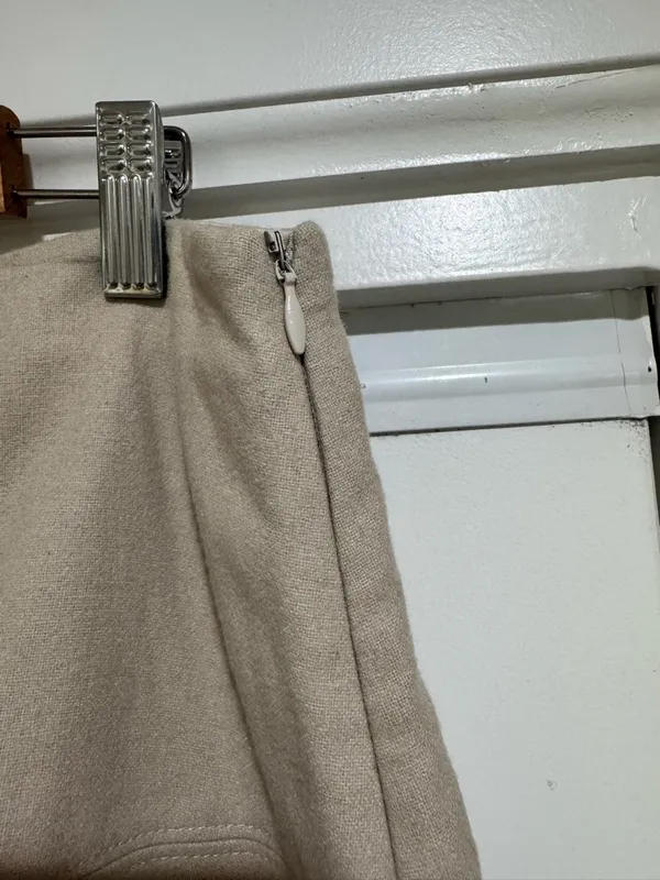 Boden Taupe A-Line/Skater Skirt - Image 5