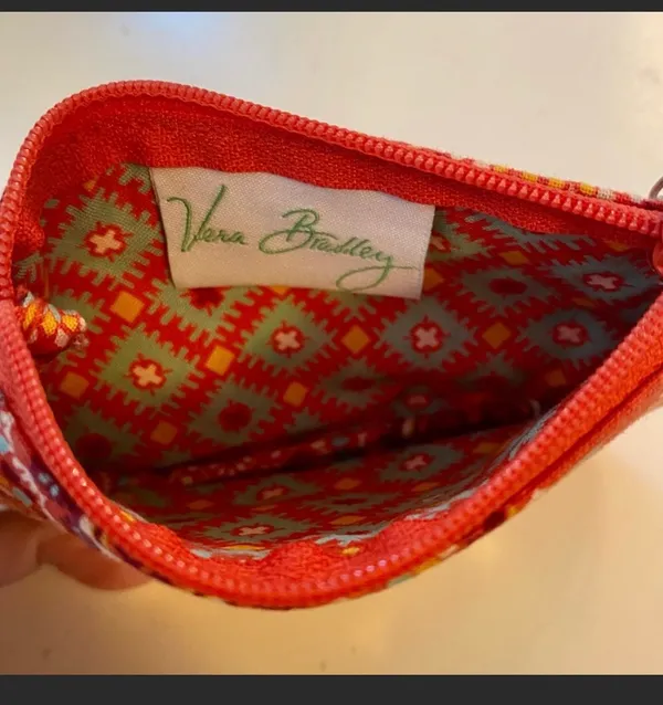 Vera Bradley - wallet keychain! In great condition! 🧡 - Image 3