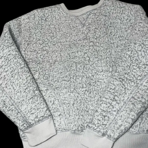 Victoria's Secret “pink” Light Gray Crew Neck Sweater sweatshirt - Image 6