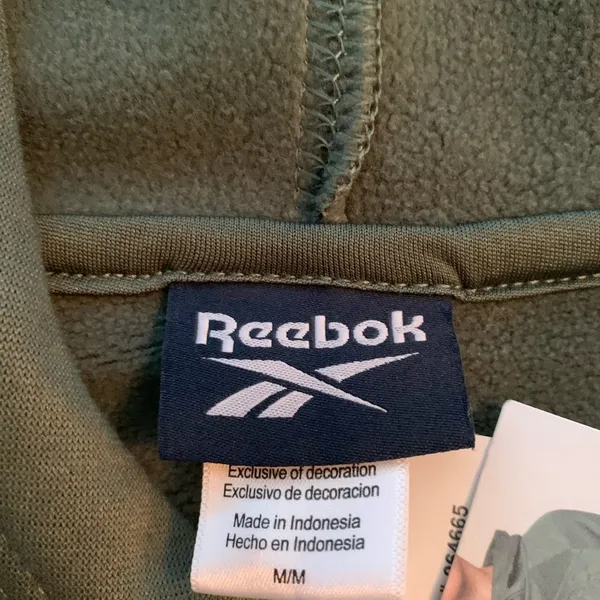Reebok fleece lined pull over - Image 7