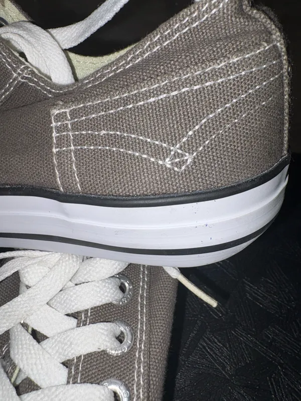 Levis Womens Sneakers Size 81/2 Gray - Image 7