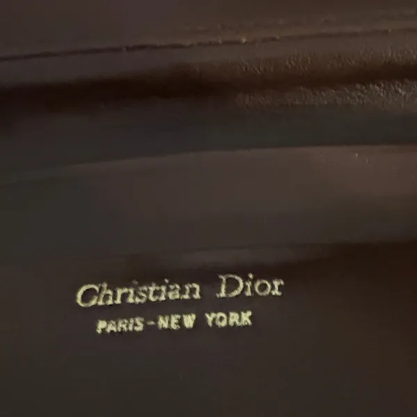 Christian Dior Brown and‎ Tan Patterned trotter wallet - Image 8