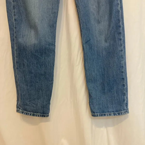 Levi’s Low Pro Straight Vintage 90s Mid Rise Relaxed Slouchy Blue Denim Jeans 28 - Image 5