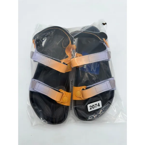 Birkenstock Kalahari Sport Sandals Birko Flor Purple Apricot Cork Footbed W10 41 - Image 9