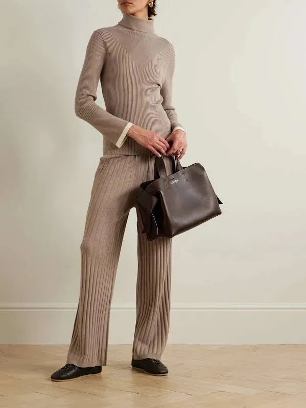 Varley Ravena ribbed-knit turtleneck top - Image 2