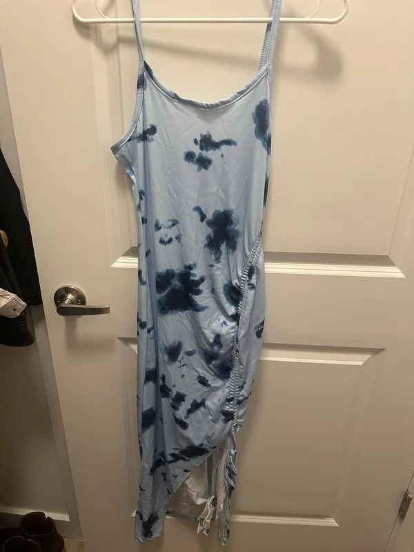 Bohemian Blue Dress - Image 3