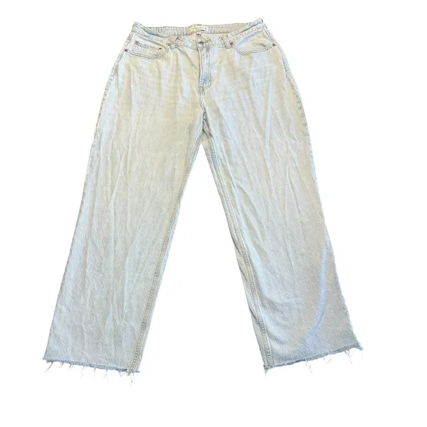 Abercrombie & Fitch Jeans The Loose High Rise Curve Love Womens Size‎ 33 (16) - Image 3