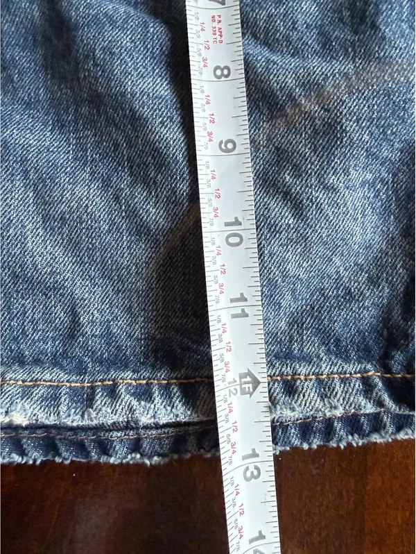 Zara Denim Mini Skirt in Size Small - Image 8