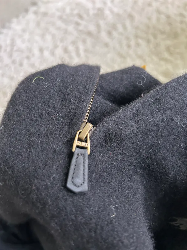 Ralph Lauren Black Quarter-Zip Fleece - Image 3