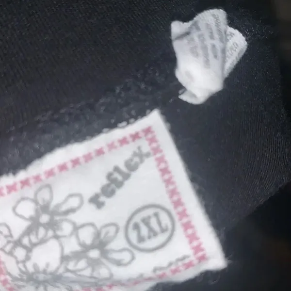 Vintage y2k LOVE sequin fold over yoga pants - Image 3
