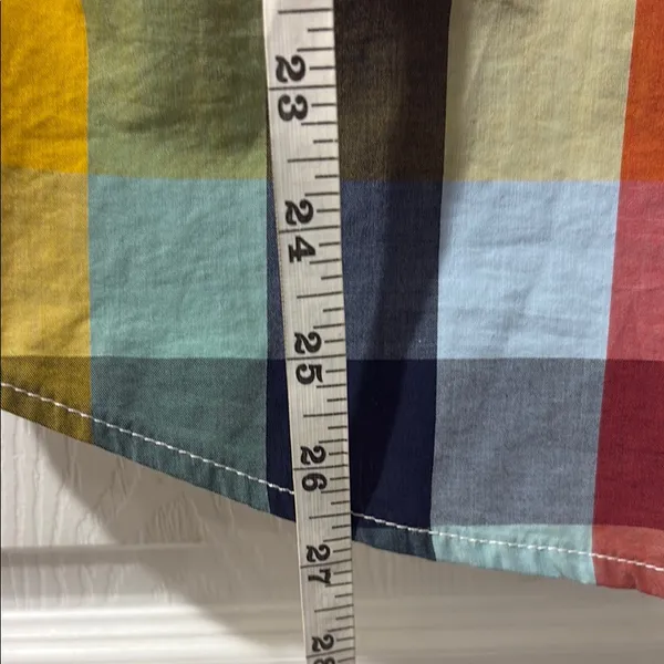 Lucky Brand Multicolor Plaid Button Down western Shirt - Image 10