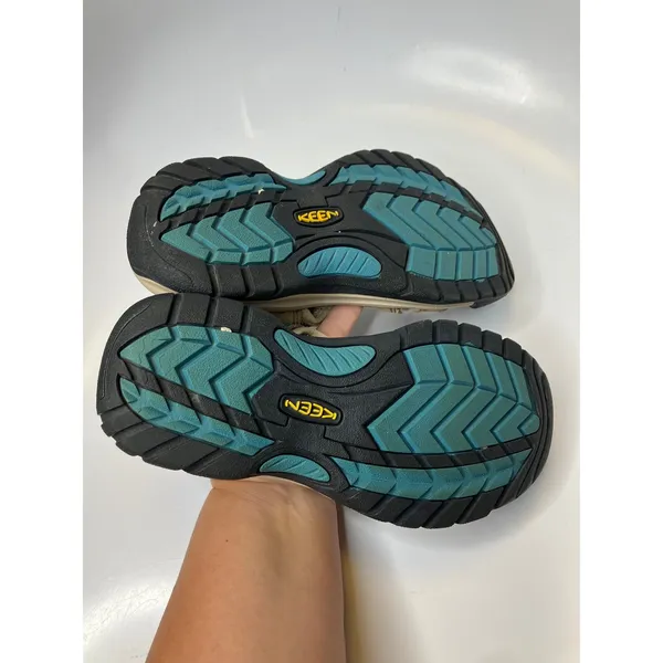 Keen Venice H2 Sandals Womens 7 Tan Good Waterproof Leather Sport Outdoor Hiking - Image 6