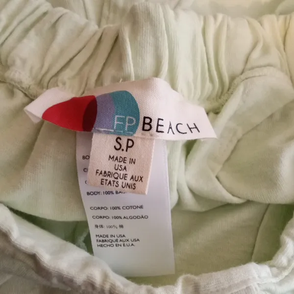 Free People Beach Balloon Boho Whimsical Relaxed Wide Womens Small - Image 3