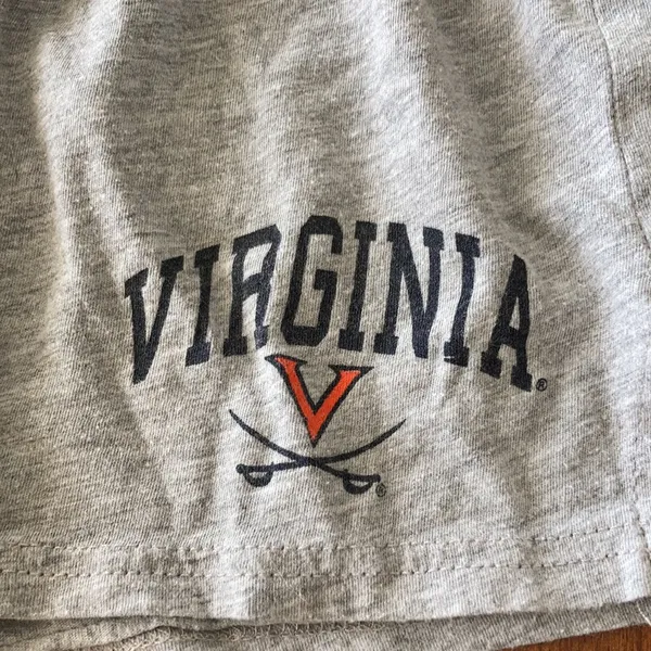 U-Trau Women’s University of Virginia Sweat Shorts Pajama Shorts Super Soft EUC - Image 3