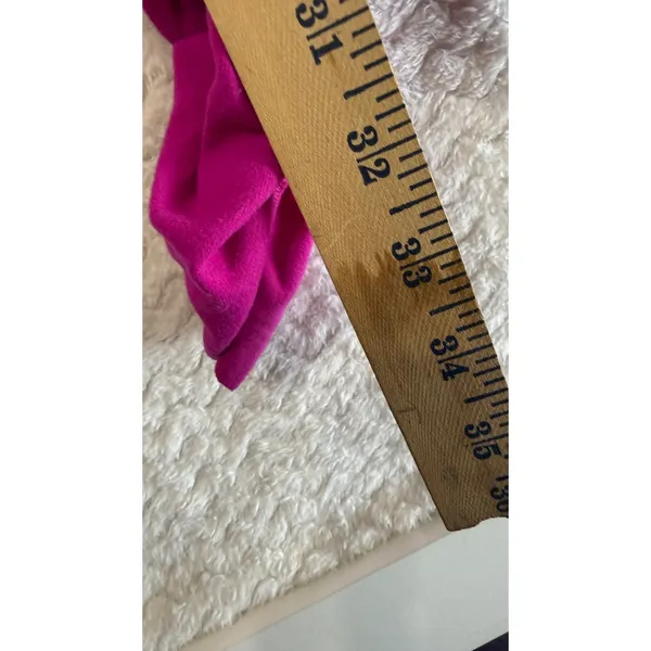Beyond Yoga Magenta Pink Ruched Ankle High Waisted Leggings Women Size S - Image 5