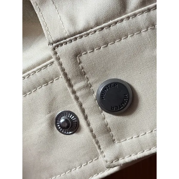 Hunter Original Khaki Smock Water‎ Resistant Hooded Rain Jacket NEW - Image 14