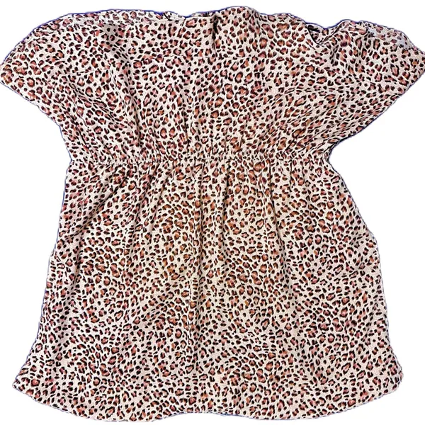ASTR The Label Leopard Print Wrap Blouse Women Size Large Top - Image 6