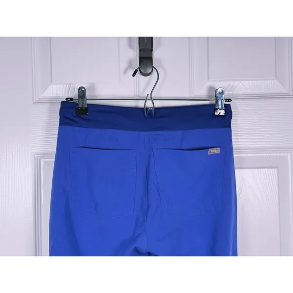 FIGS Womens Zamora Jogger Scrub Pants Size XXS Blue Medical Workwear Utility - Image 6