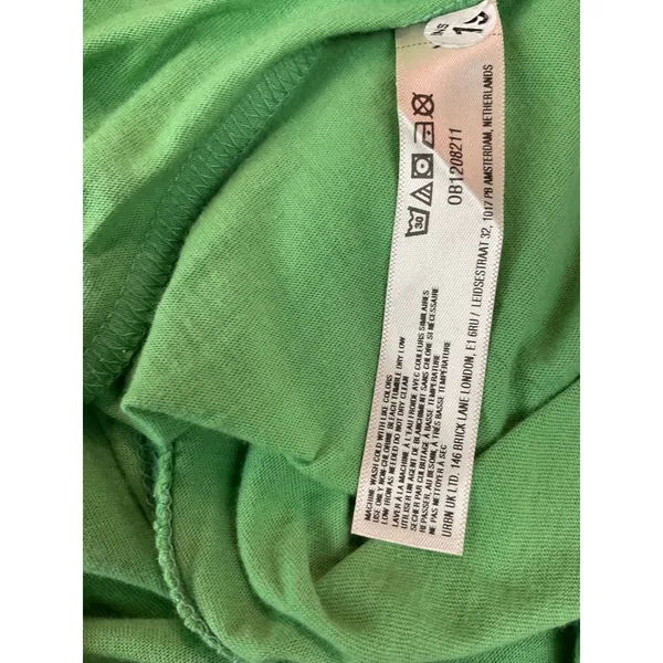 FREE PEOPLE‎ Beach Green Long Sleeve Oversized Maxi Dress XS - Image 3