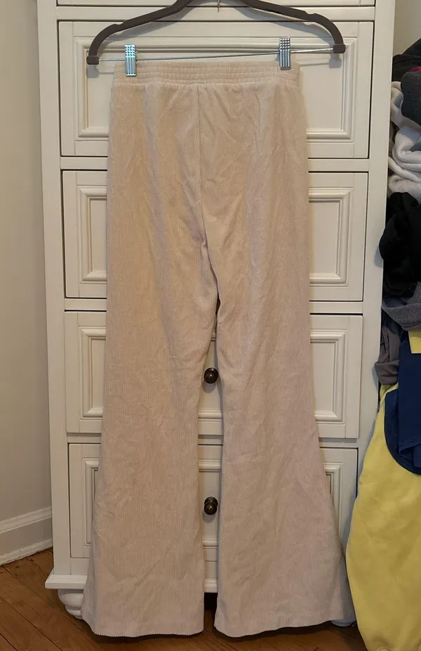 Aerie Flare Lounge Pants cream - Image 2