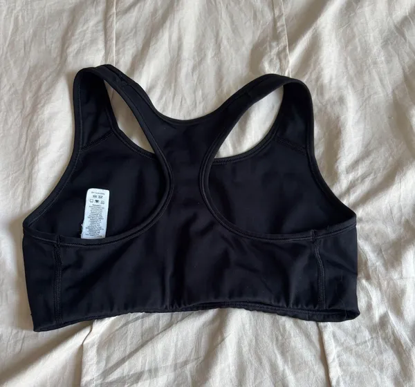 Black Nike Sports Bra - Image 2