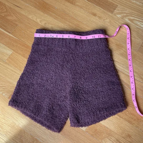 SKIMS Cozy Knit Garnet Brown Shorts & Cami Lounge Set XXS/XS - Image 9