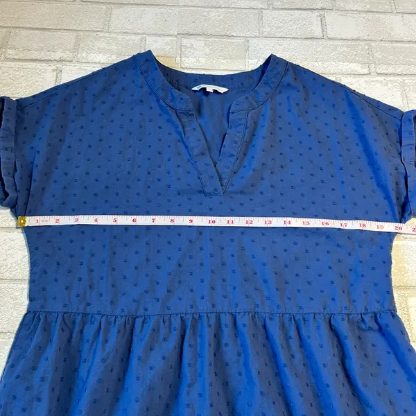 Southern Tide Coastal Cotton Swiss Dot Dress Size small - Image 8