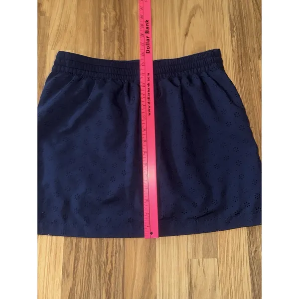 Speedo Women's Navy Blue Skort Sz Small Eyelet Cut‎ Shorts UPF 50+ Protection - Image 7