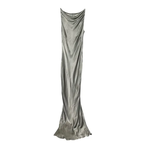 Shona Joy La Lune High Neck Cowl Maxi Dress‎ Sage - Image 3