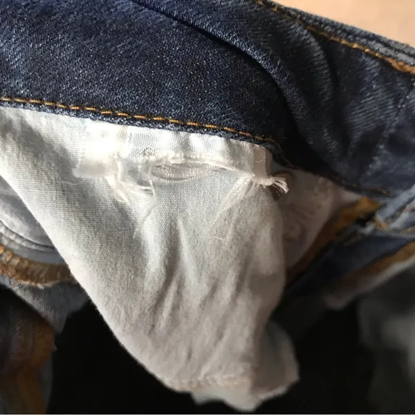 Good American Good Legs Chewed Hem Skinny Jeans 29 size 8 - Image 11